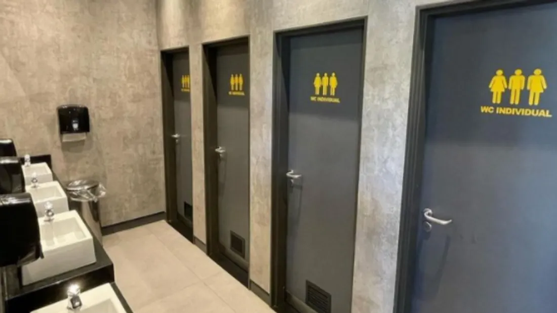 Les WC "inclusifs" de McDonalds Brésil Bauru